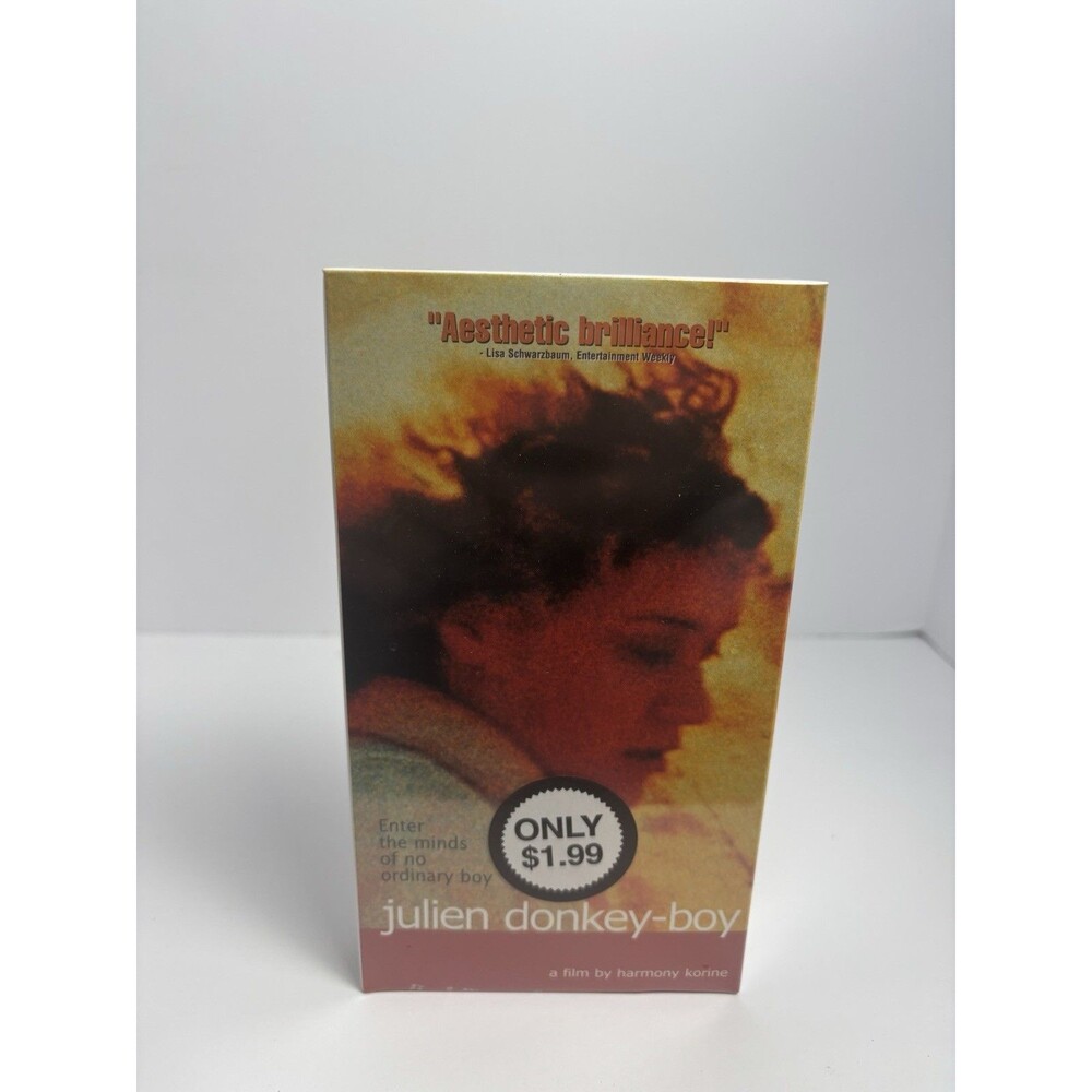 New Sealed w/ Watermarks Julien Donkey-Boy VHS Harmony Korine Kids Larry Clark